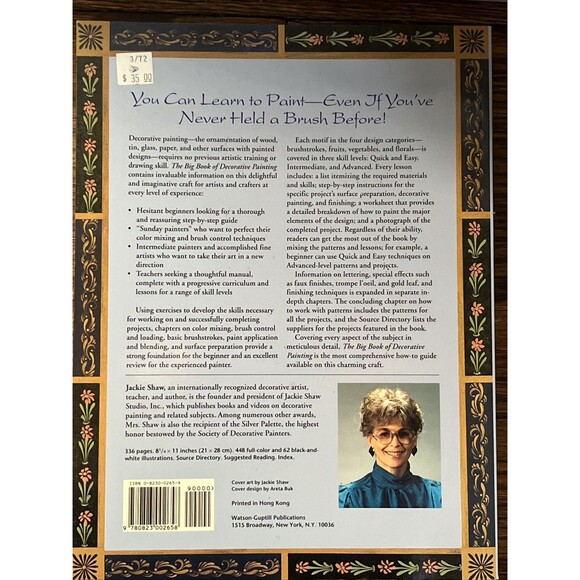 The Big Book of Decorative Painting : How to Paint Soft Cover 90s Craft - Picture 4 of 4